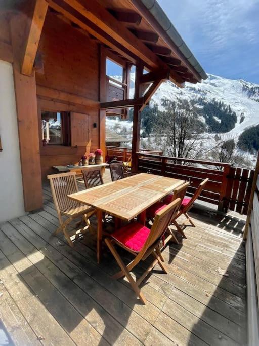 Cosymontagne - Le Chalet - 3Ch - 8 Pers- Terrasse Sud, Magnifique Vue Clusaz Zewnętrze zdjęcie