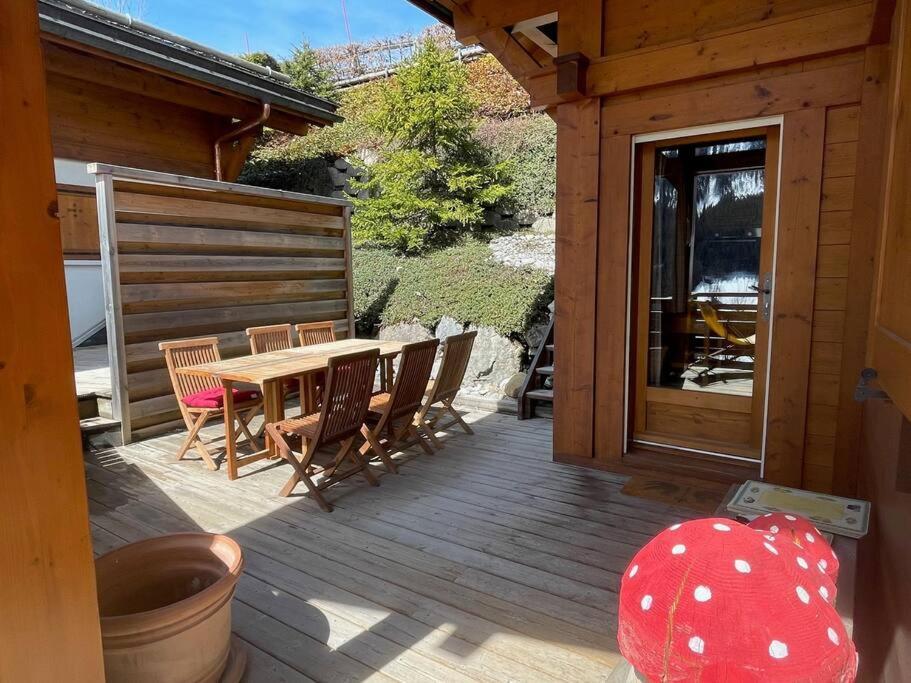 Cosymontagne - Le Chalet - 3Ch - 8 Pers- Terrasse Sud, Magnifique Vue Clusaz Zewnętrze zdjęcie