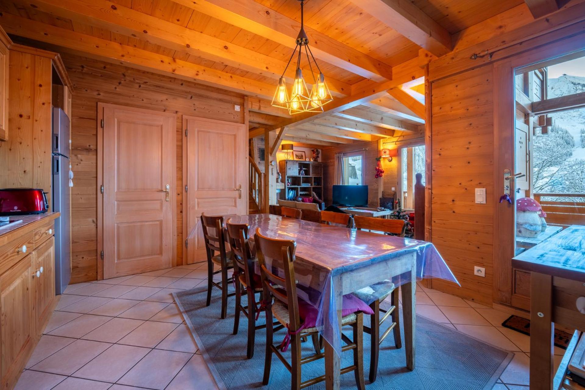 Cosymontagne - Le Chalet - 3Ch - 8 Pers- Terrasse Sud, Magnifique Vue Clusaz Zewnętrze zdjęcie