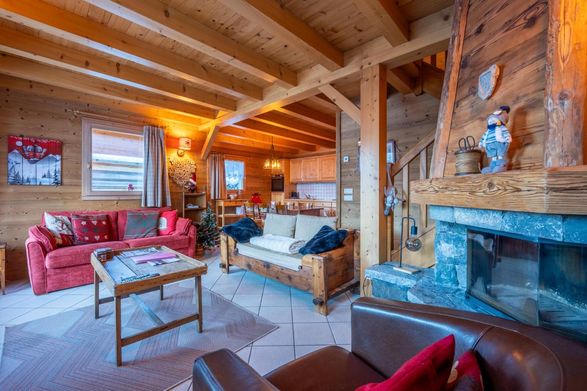 Cosymontagne - Le Chalet - 3Ch - 8 Pers- Terrasse Sud, Magnifique Vue Clusaz Zewnętrze zdjęcie